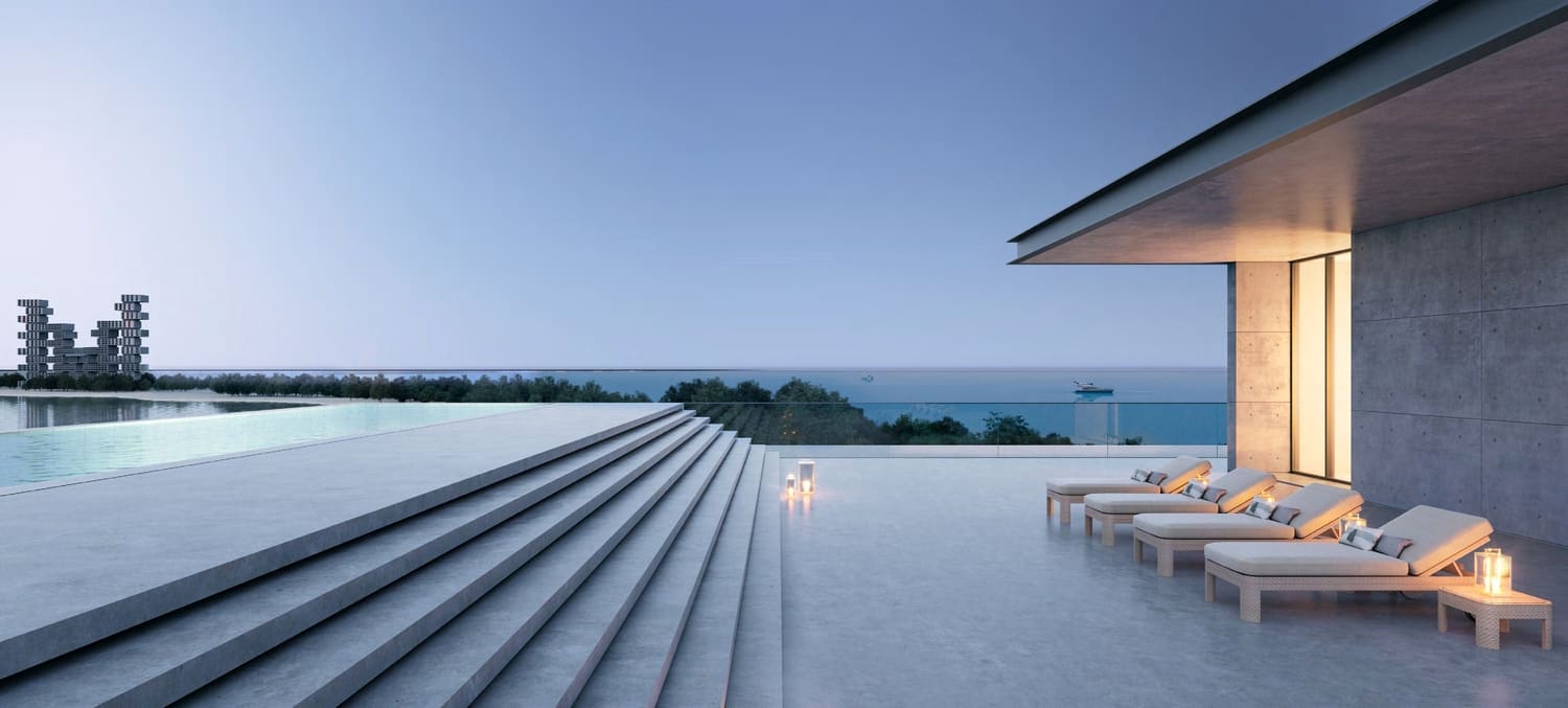 Armani Beach Residence Swimming Pool