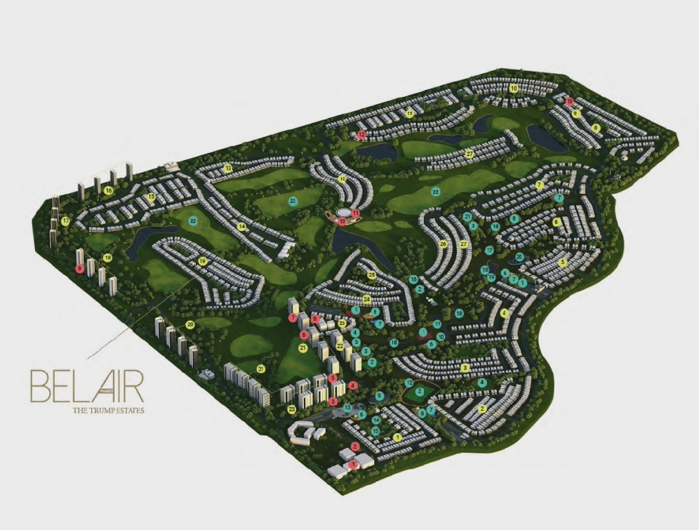 Damac Belair Villas Location