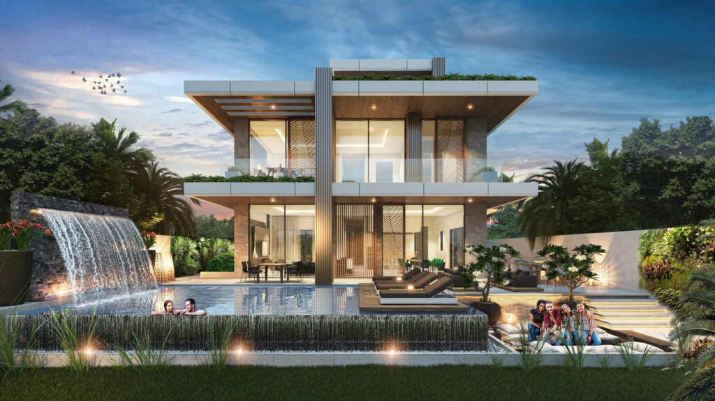 Damac Cavalli Estates Waterfall