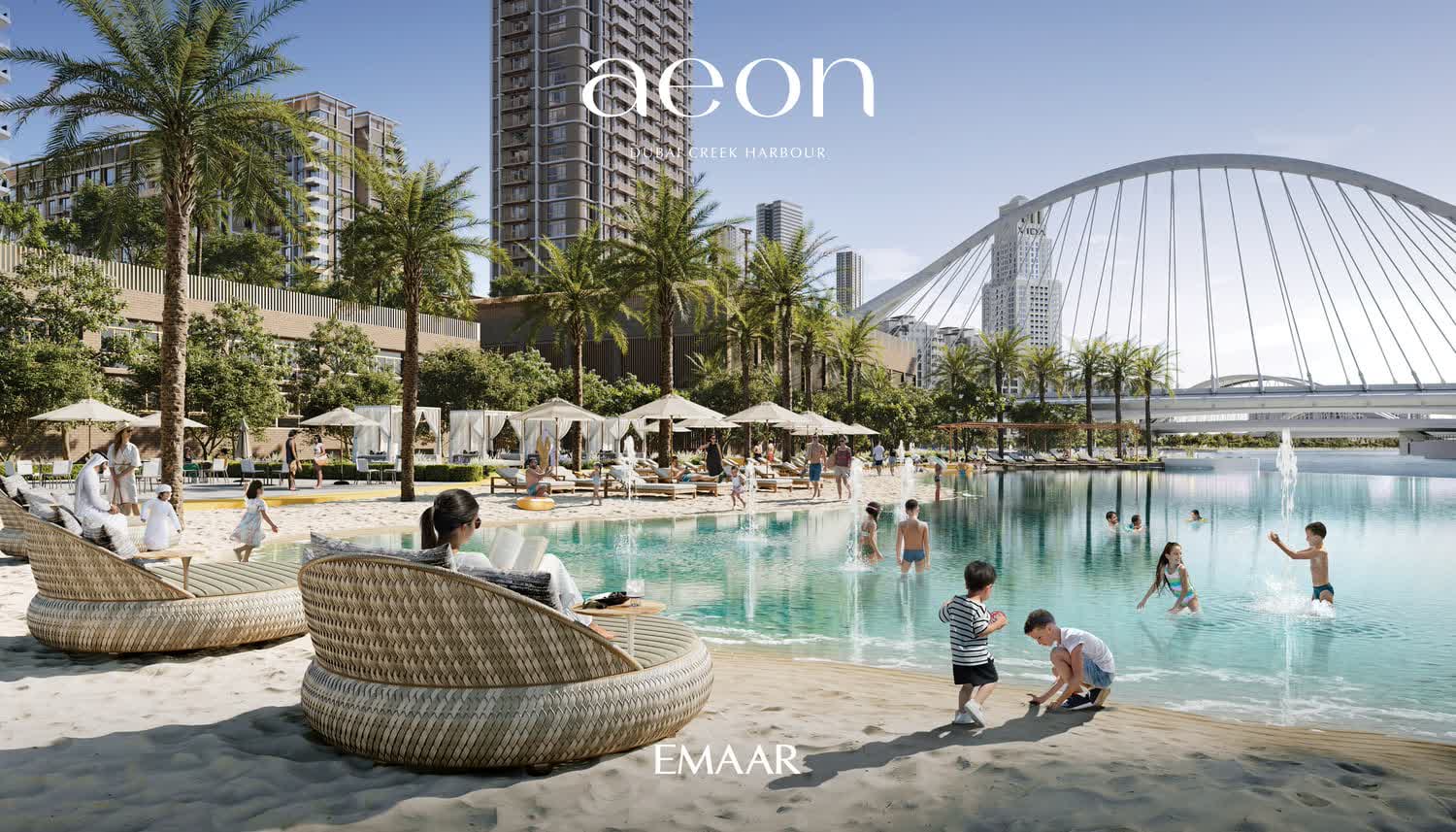 Emaar Aeon Location Urban beach