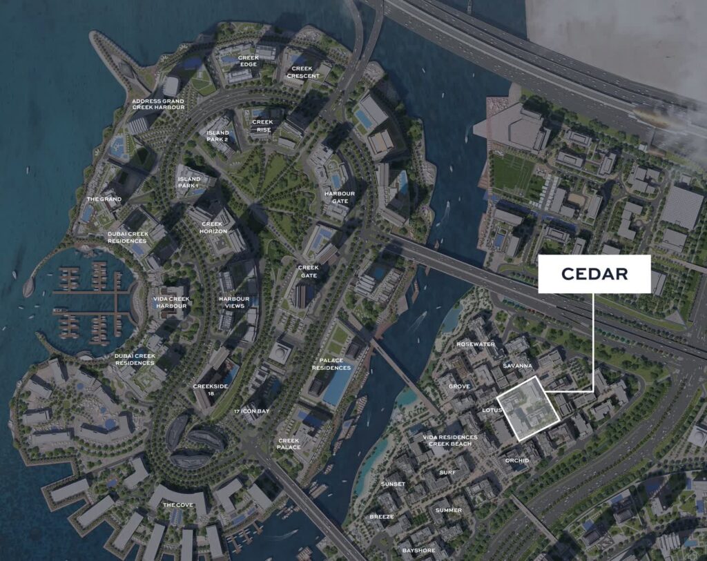 Emaar Cedar Master Plan