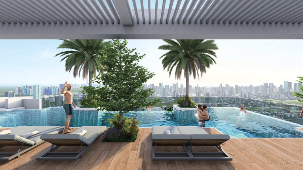 Gharbi 1 Residences swimming pool