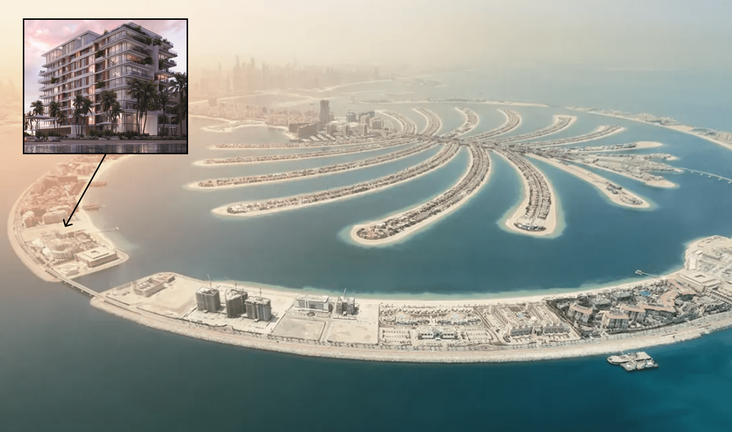 Luce at Palm Jumeirah Location