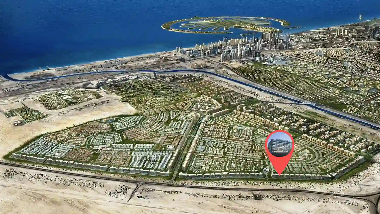 Millennium Talia Residences Location