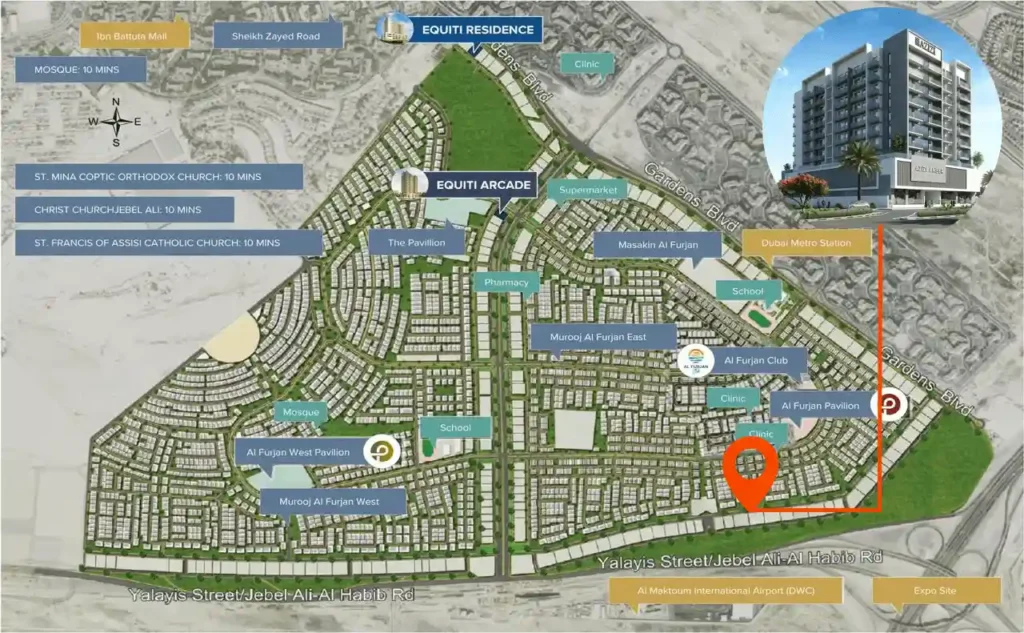 Trussardi Residences Location