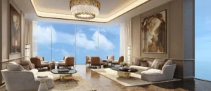 Trump Tower Dubai Owners Lounge render