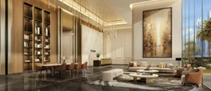 Trump Tower Dubai Reception Lobby