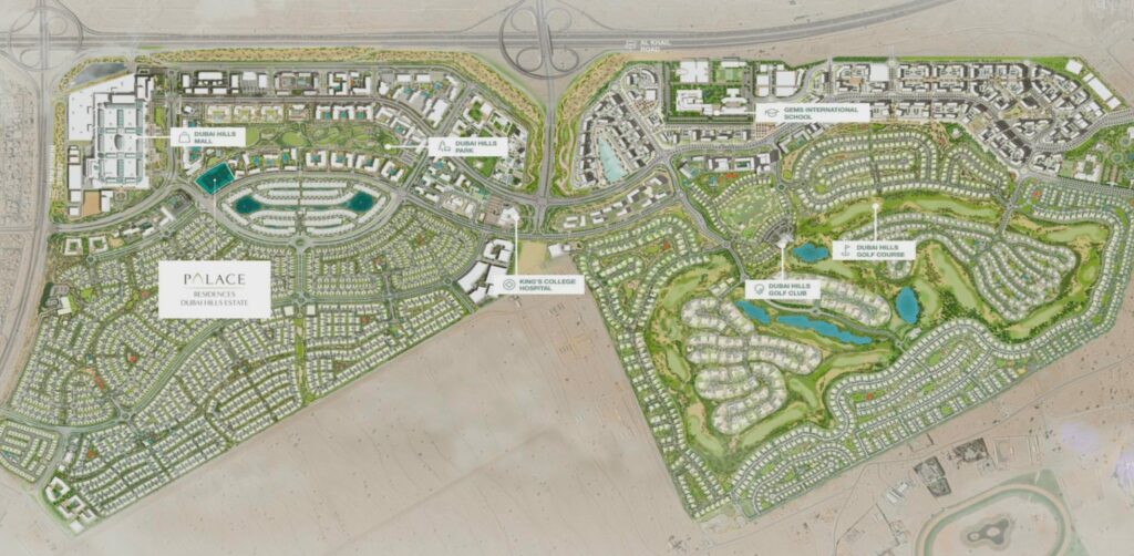 Emaar Palace Residences master plan