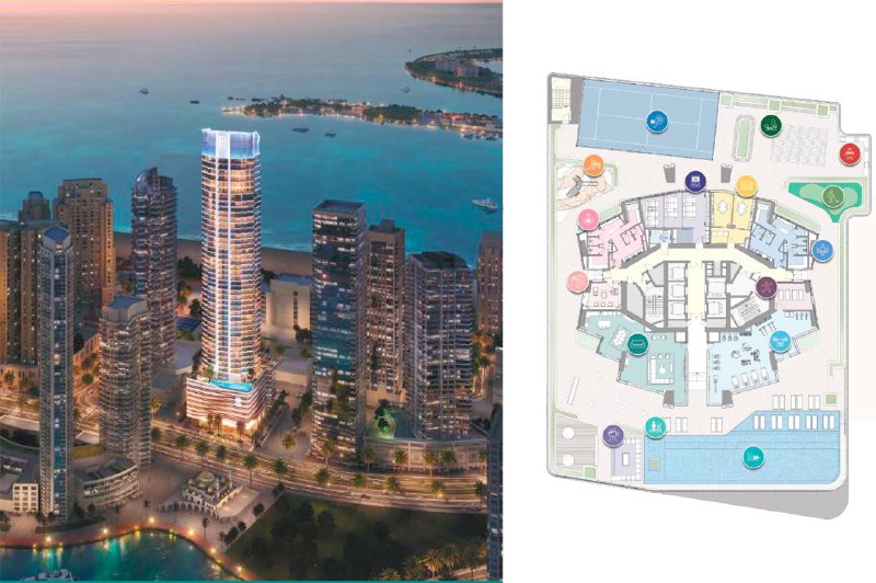 Liv Lux Dubai Marina Location