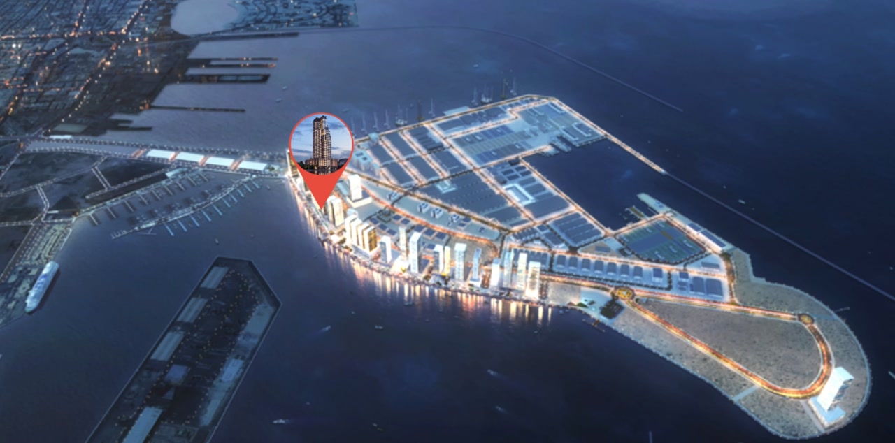 Riva Residence Dubai Maritime location