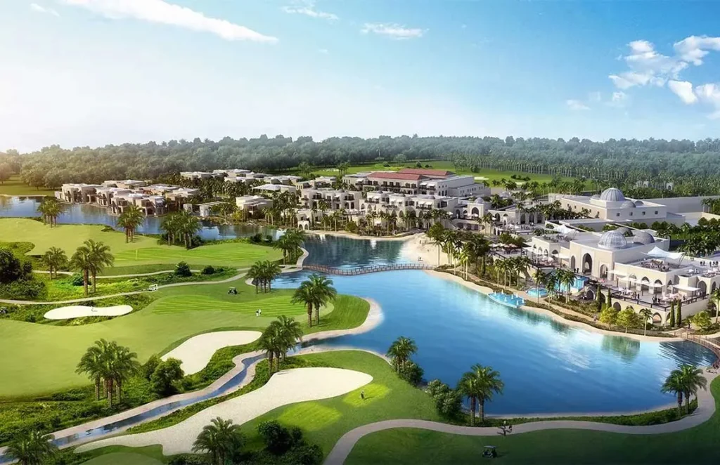 Damac Violet townhouses at Damac hills
