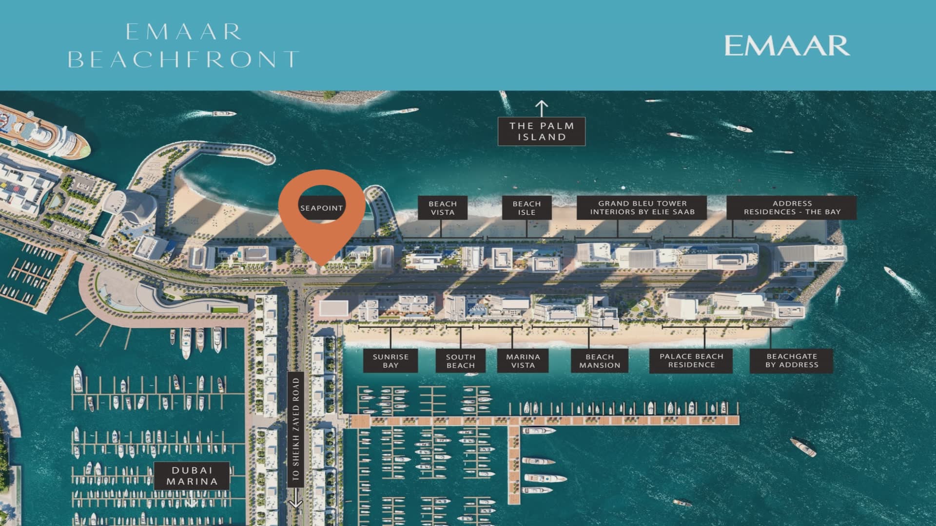 Emaar Seapoint general plan