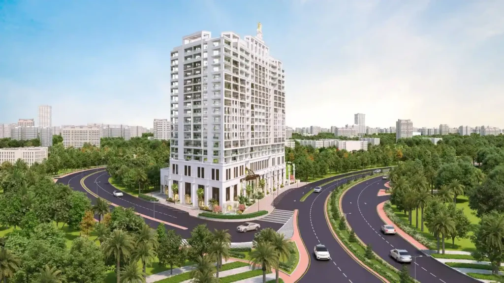 Vincitore Aqua Flora luxury apartments with Victorian elegance and modern amenities.