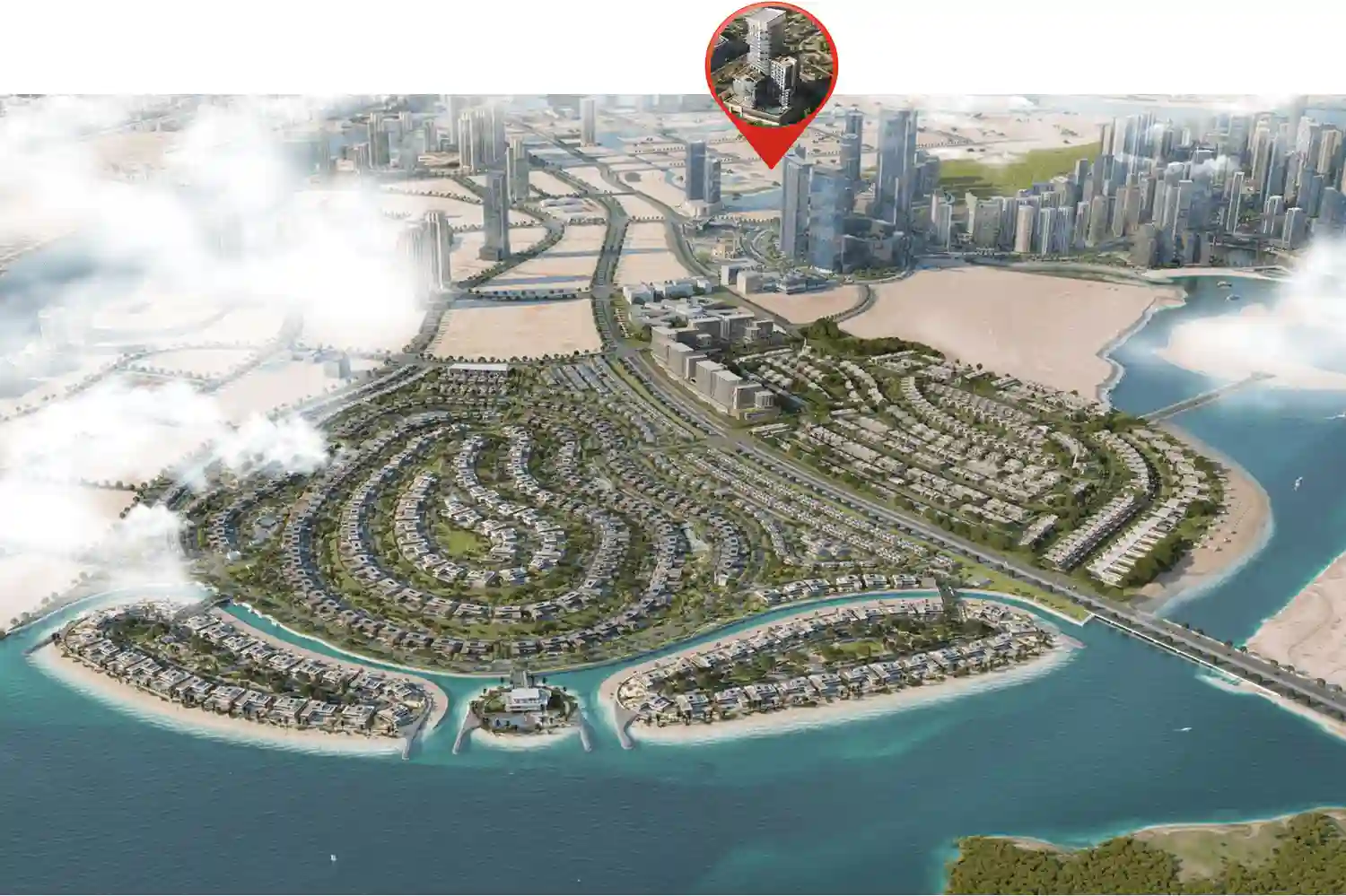 Radiant Garden Towers location