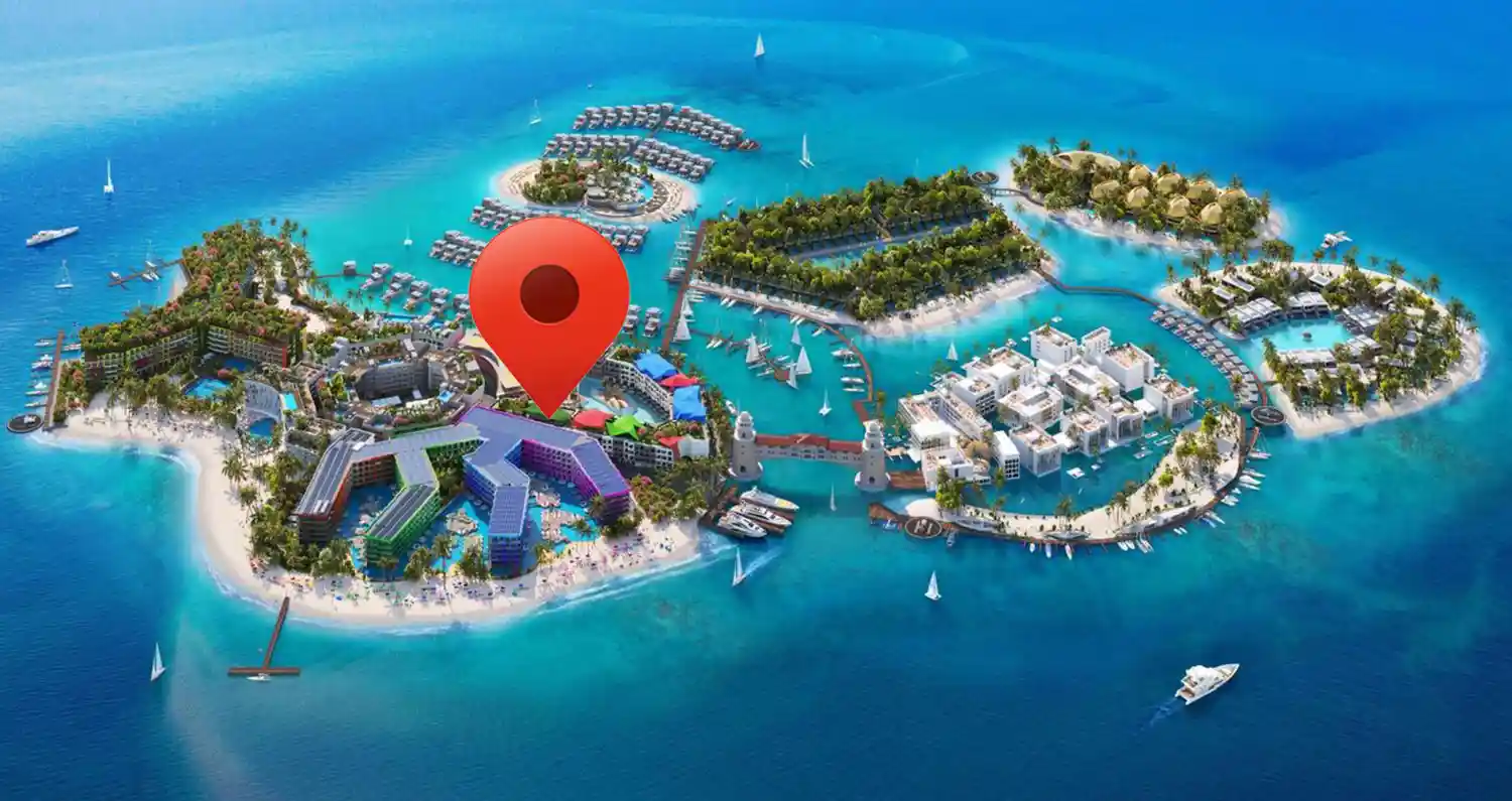 Artist Hotel: Waterfront Living in The World Islands, Dubai