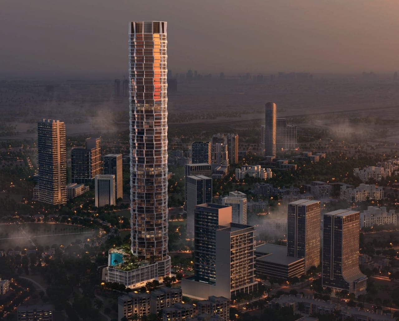 Binghatti Circle: The Tallest Luxury Tower in JVC, Dubai
