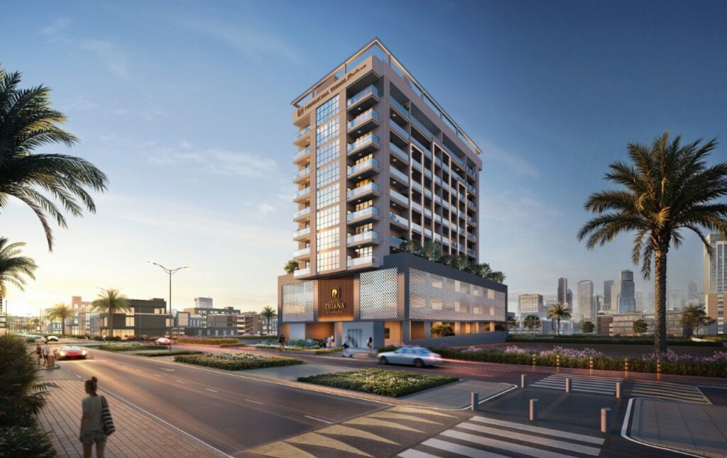 Purvanchal Triana Residence in Jumeirah Garden City