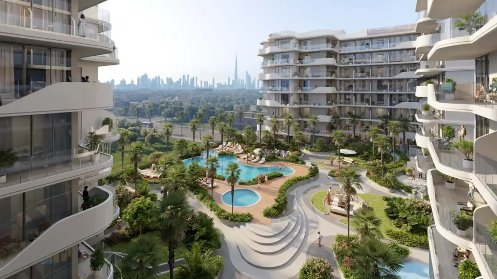 Holm Central Apartments in Jumeirah Garden City, Dubai