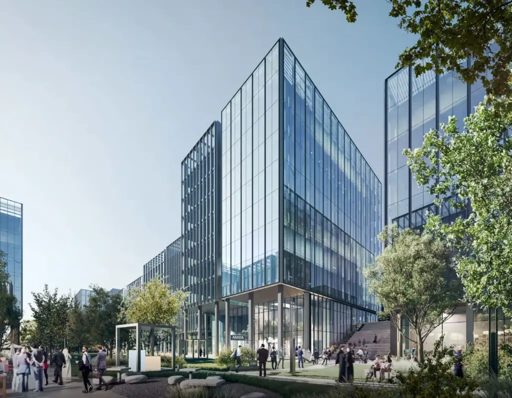 Aljada CBD Building 3: Modern Commercial Offices in Sharjah